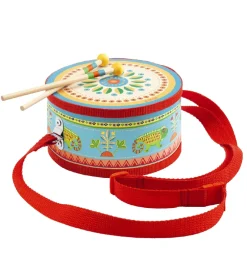 Djeco Musikinstrumenter*Tromme - Træ - Multifarvet