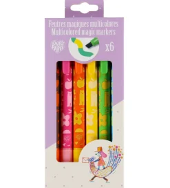 Tuscher Og Farver-Djeco Trylletuscher - 6 stk. - Multifarvet