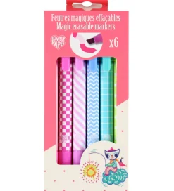 Tuscher Og Farver-Djeco Trylletuscher - 6 stk. - Pastelfarver