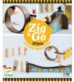 Kuglebaner-Djeco Zig & Go Bane - 25 dele