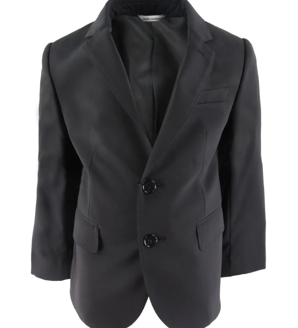 Dolce & Gabbana Jakkesæt Og Blazers*Habitjakke - Uld/Viskose - Sort