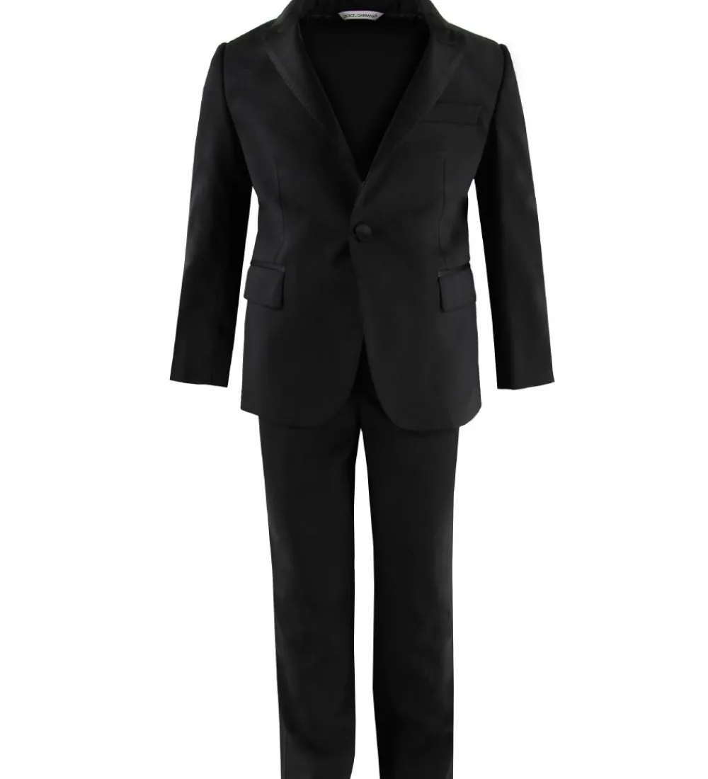 Jakkesæt Og Blazers-Dolce & Gabbana Jakkesæt - Uld/Viskose - Sort