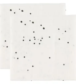 Babysvøb-Done by Deer Babysvøb - 120x120 - 2-pak - White Dreamy Dots
