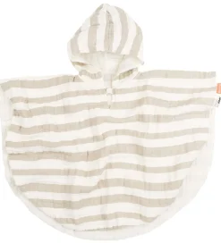 Done by Deer Babyhåndklæde- Og Poncho|Håndklæder*Badeponcho - 68x50 cm - Stripes Sand