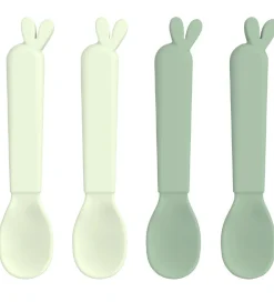 Babyskeer-Done by Deer Bestik - Termoplast - 4 dele - Ske - Lalee Green