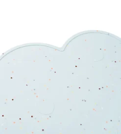 Dækkeservietter-Done by Deer Dækkeserviet - Silikone - Sky - Confetti Blue