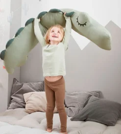 Done by Deer Pyntepuder*Pude - 160x40 cm - Comfy - Croco- Grøn