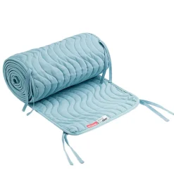 Sengerande-Done by Deer Sengerand - Quilted - Waves - Blå