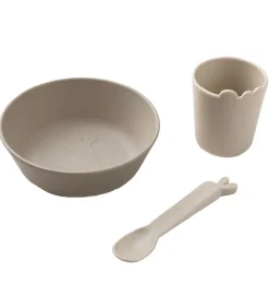 Done by Deer Spisesæt*Spisesæt - 3 dele - Kiddish First Meal Set - Sand