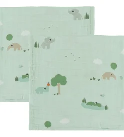 Stofbleer|Pusletid-Done by Deer Stofble - 2-pak - 65x65 cm - Playground - Blå