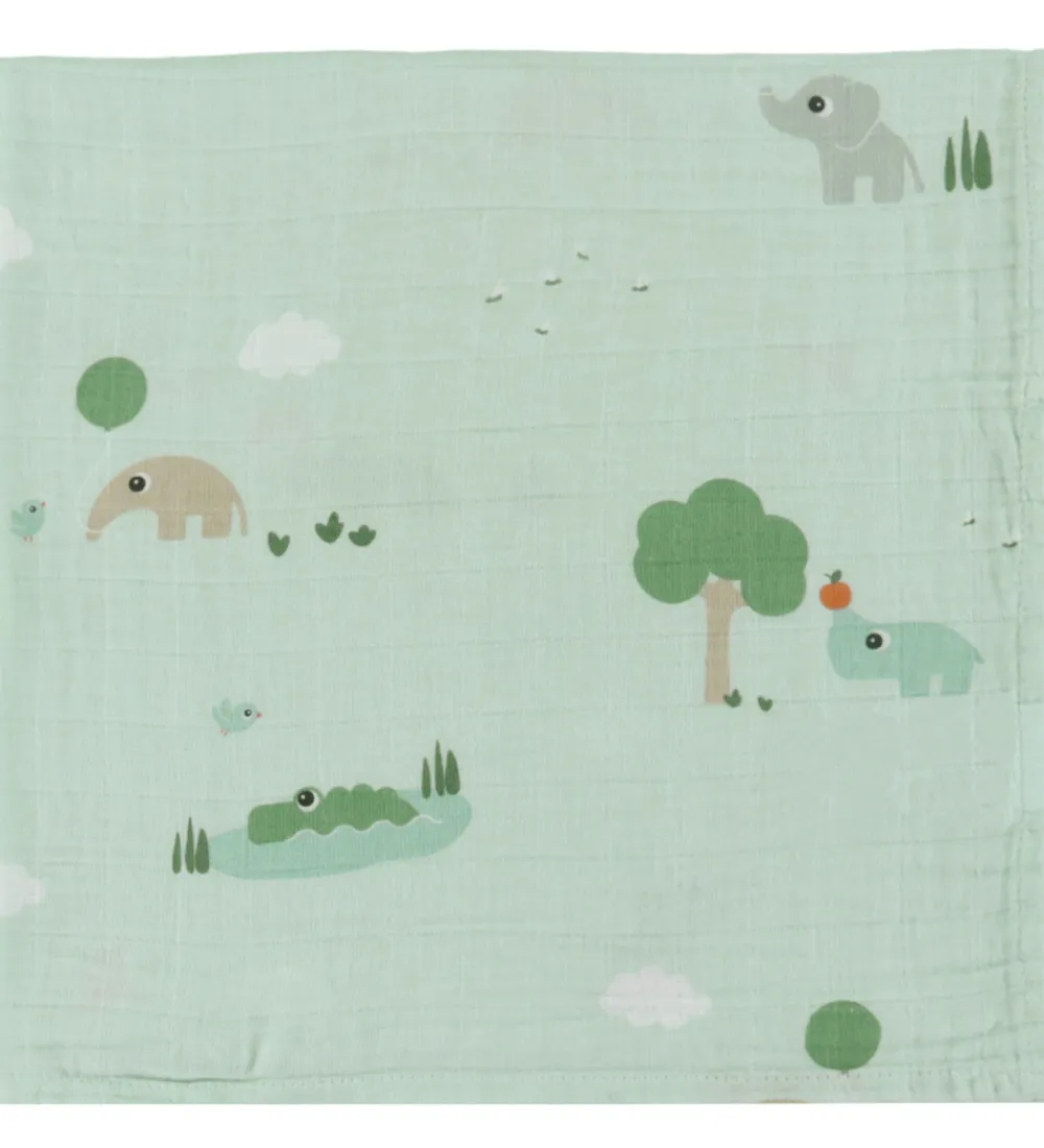 Stofbleer|Pusletid-Done by Deer Stofble - 2-pak - 65x65 cm - Playground - Blå