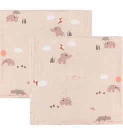 Done by Deer Stofbleer|Pusletid*Stofbleer - Musselin - 2-pak - 65x65 cm - Playgroun