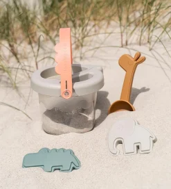 Strandlegetøj-Done by Deer Strandsæt - Spand - 5 Dele - Deer Friends Sand