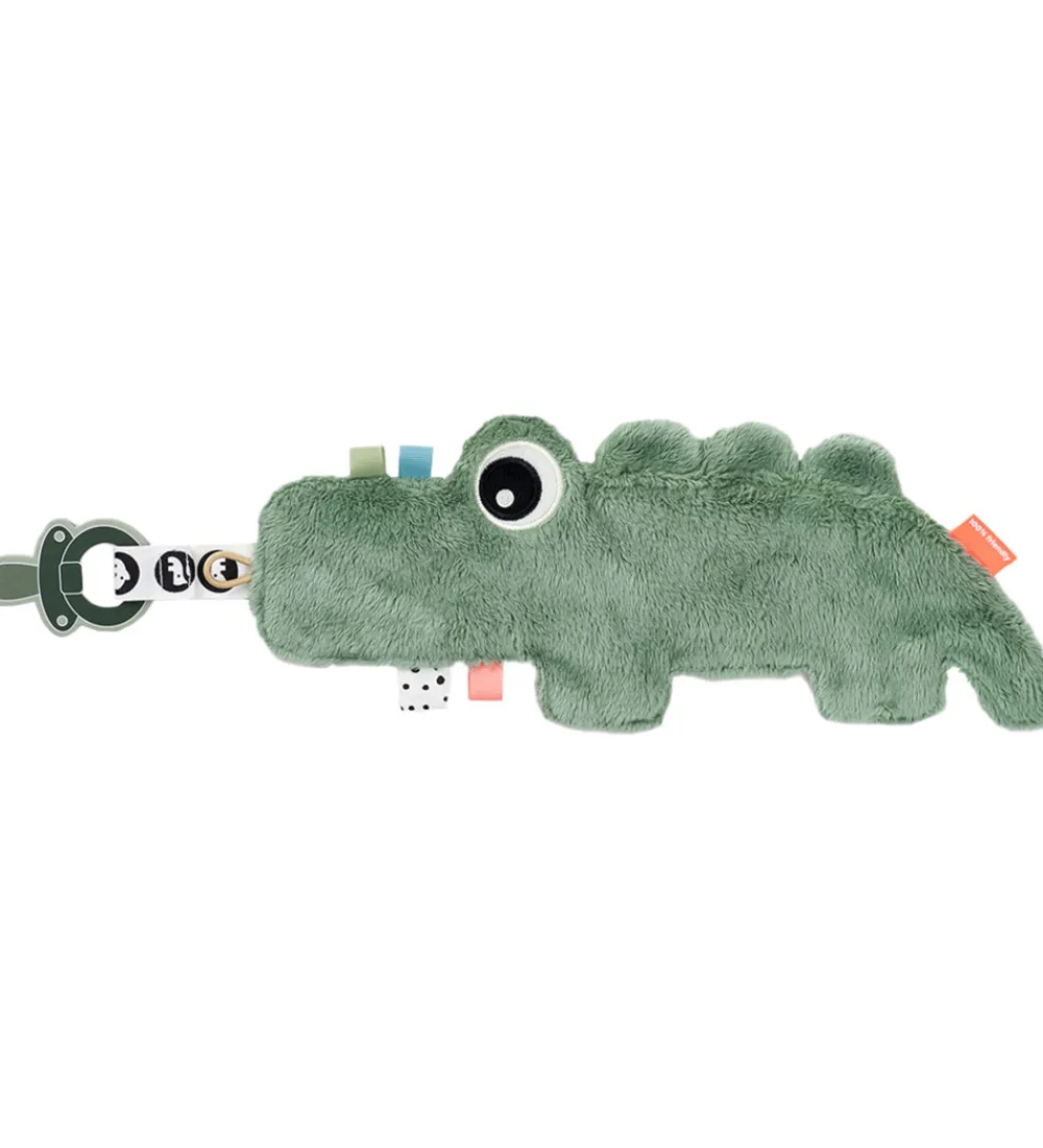 Done by Deer Sutteklude Og Nusseklude*Sutteklud - Cozy Friend Croco - Grøn