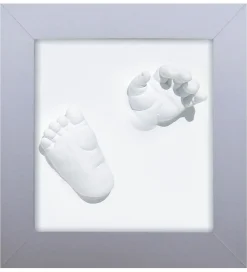 Dooky Plakater Og Billeder*Happy Hands Ramme - 3D Deluxe - Silver