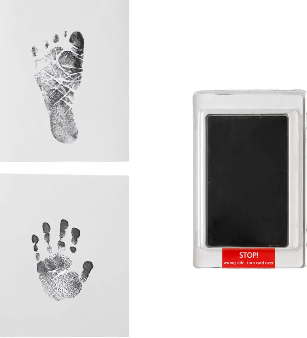 Dooky Plakater Og Billeder*Hånd- og Fodaftryk Sæt - Happy Hands Inkless Pads