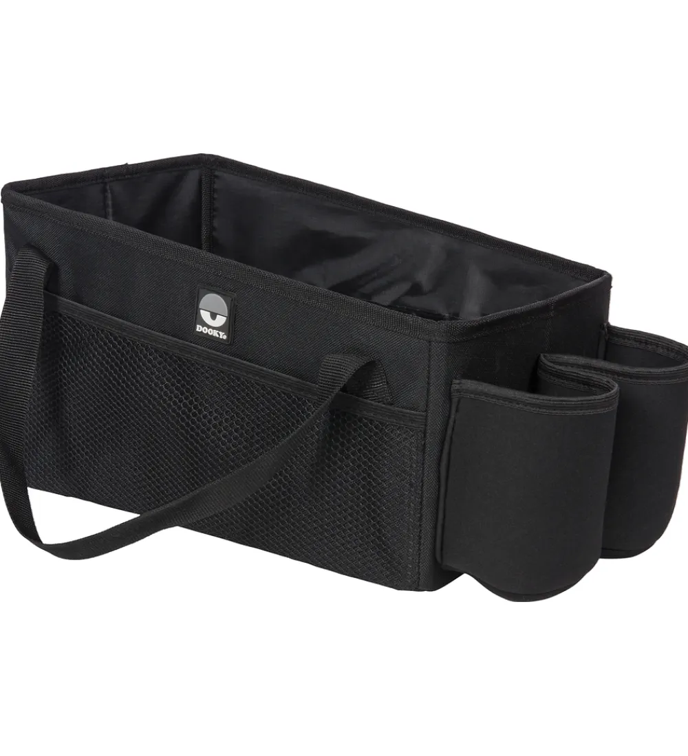 Kurve|Opbevaring-Dooky Opbevaringskurv til Bilen - 38x20 cm - Sort