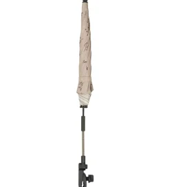 Barnevognsudstyr-Dooky Parasol/Paraply Til Klapvogn - UV50+ - Romantic Leaves Bei