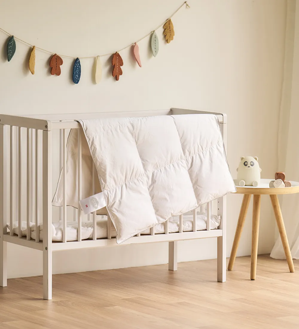 Dyner|Dyner-Dozy Dyne - Moskus - 70x100 cm - Baby - Hvid