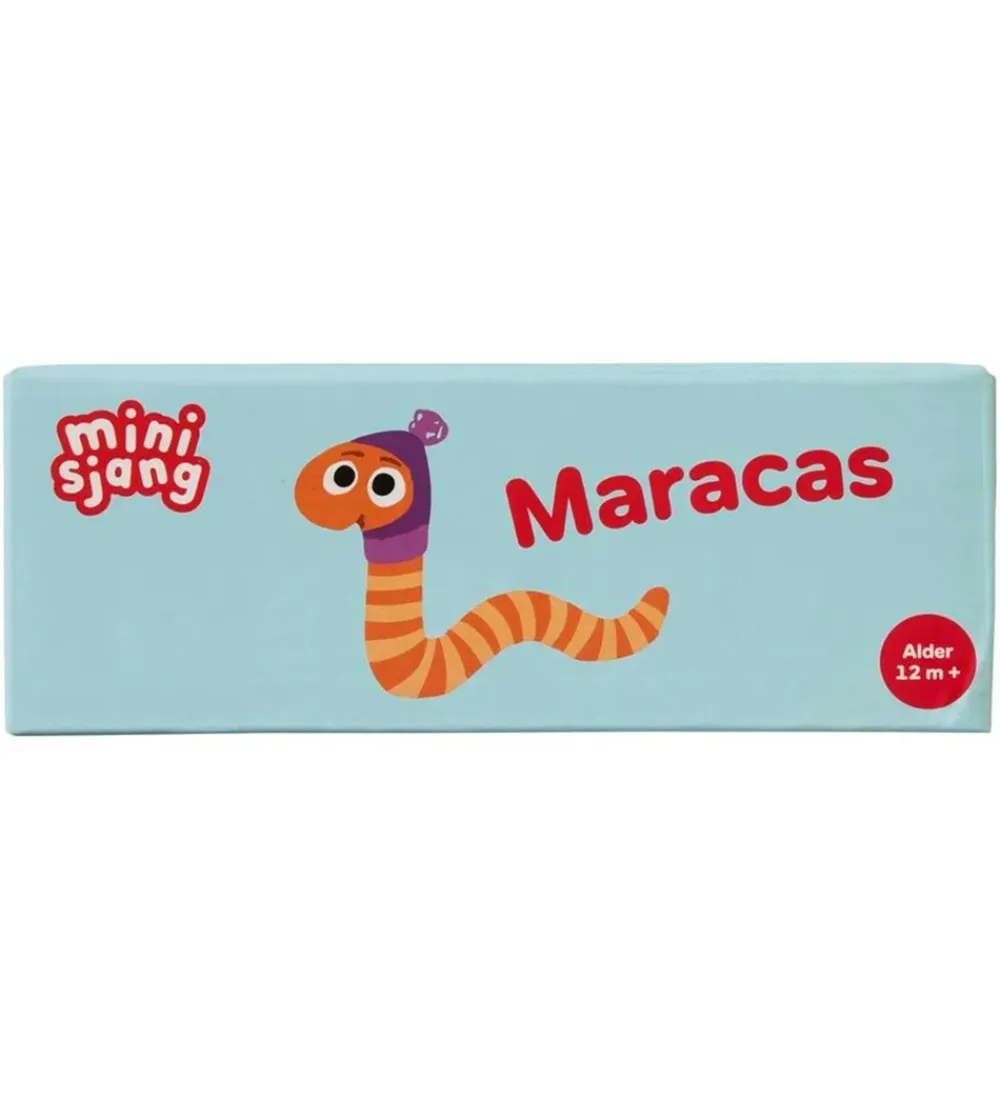 Trælegetøj|Musikinstrumenter-DR Maraca - 14 cm - Orm