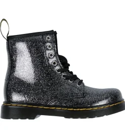 Støvler-Dr. Martens Støvler - 1460 J - Nebula Glitter - Black/Silver/Neb