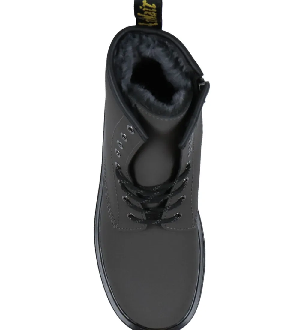 Støvler-Dr. Martens Støvler - 1460 Serena - Gunmetal Soho Buck