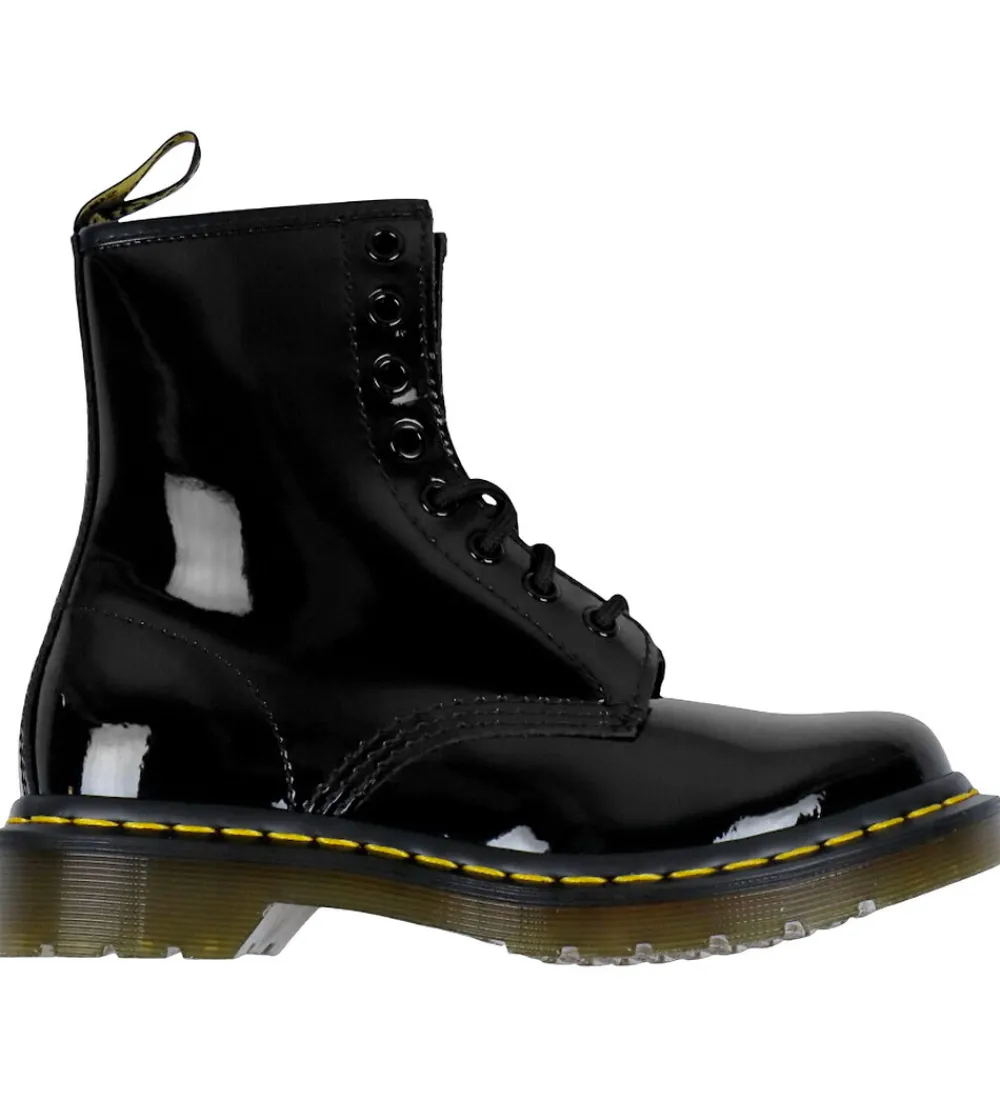 Dr. Martens Støvler*Støvler - 1460 W - Black Patent Lamper