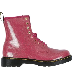 Dr. Martens Støvler*Støvler - 1460Y - Nebula Glitter - Fuchsia/Silver/Go