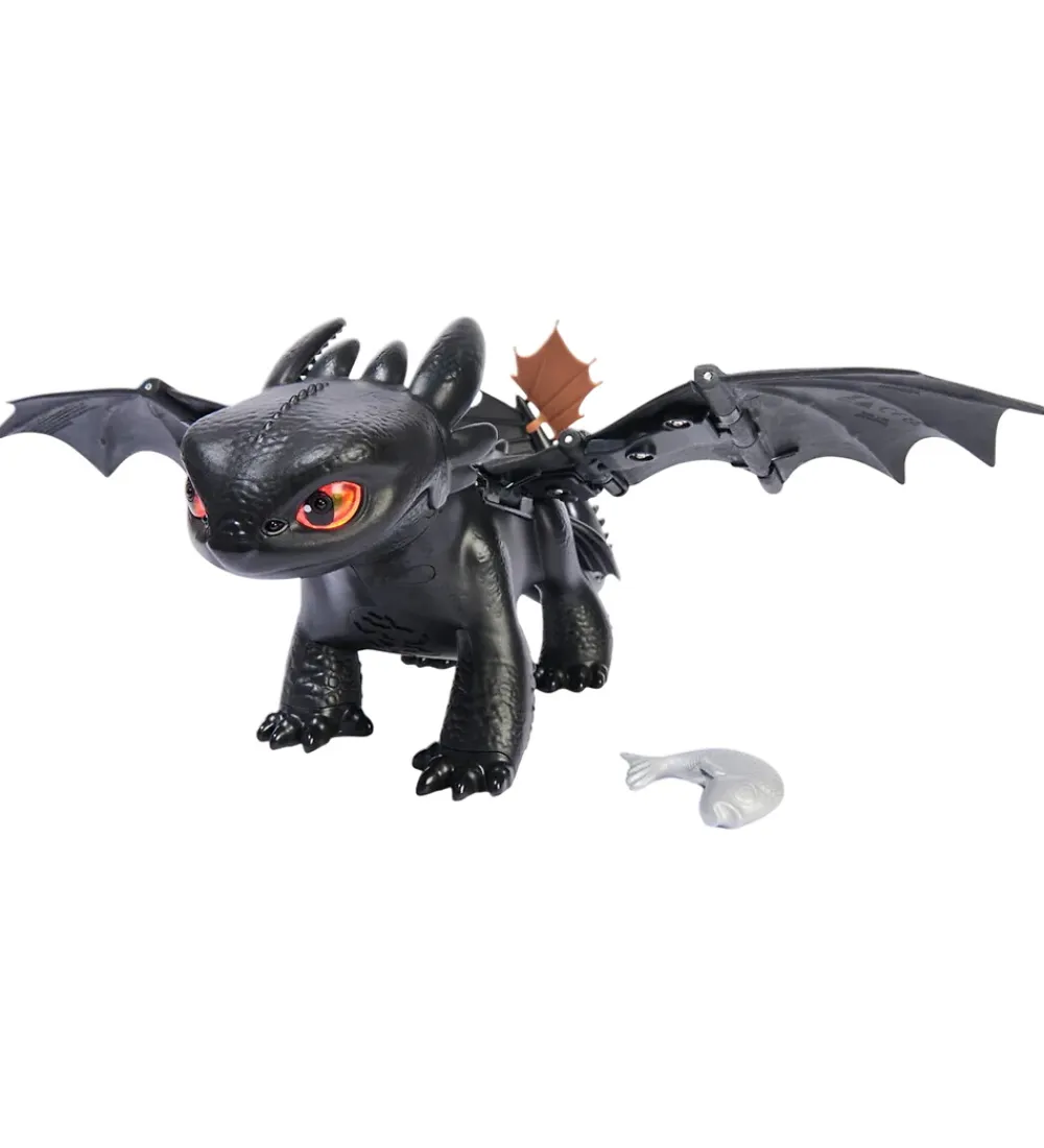Figurer-Dragons Legetøj - 30 cm - Tame & Train Interactive Toothless