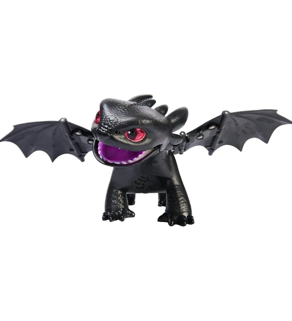 Figurer-Dragons Legetøj - 30 cm - Tame & Train Interactive Toothless