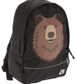 Børnehavetasker-DYR -Cph Børnehavetaske - Black Brown m. Bjørn