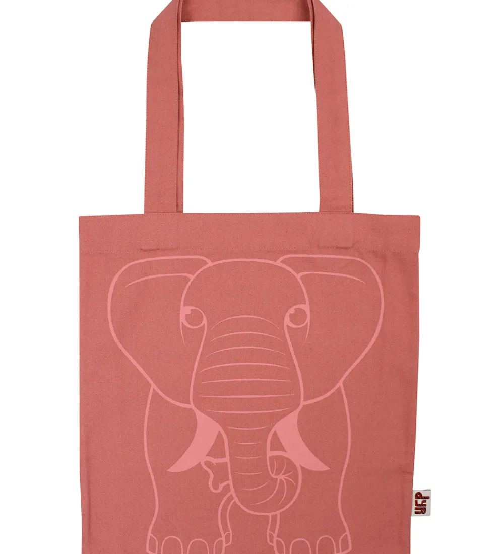 Shoppers-DYR -Cph Shopper - shopper - Soft Pink m. Elefant
