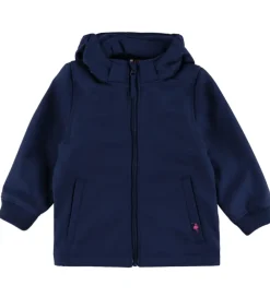 Softshell-DYR -Cph Softshelljakke - evild - Navy m. Flamingo