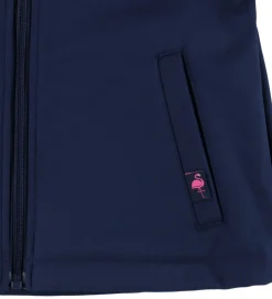Softshell-DYR -Cph Softshelljakke - evild - Navy m. Flamingo