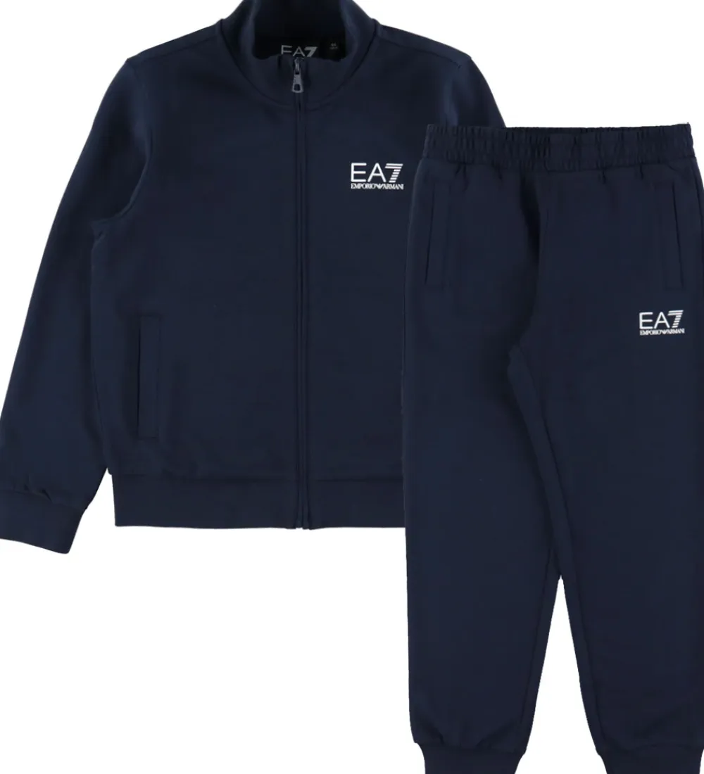 EA7 Træningssæt|Træning Og Gymnastik*Sweatsæt - Armani Blue