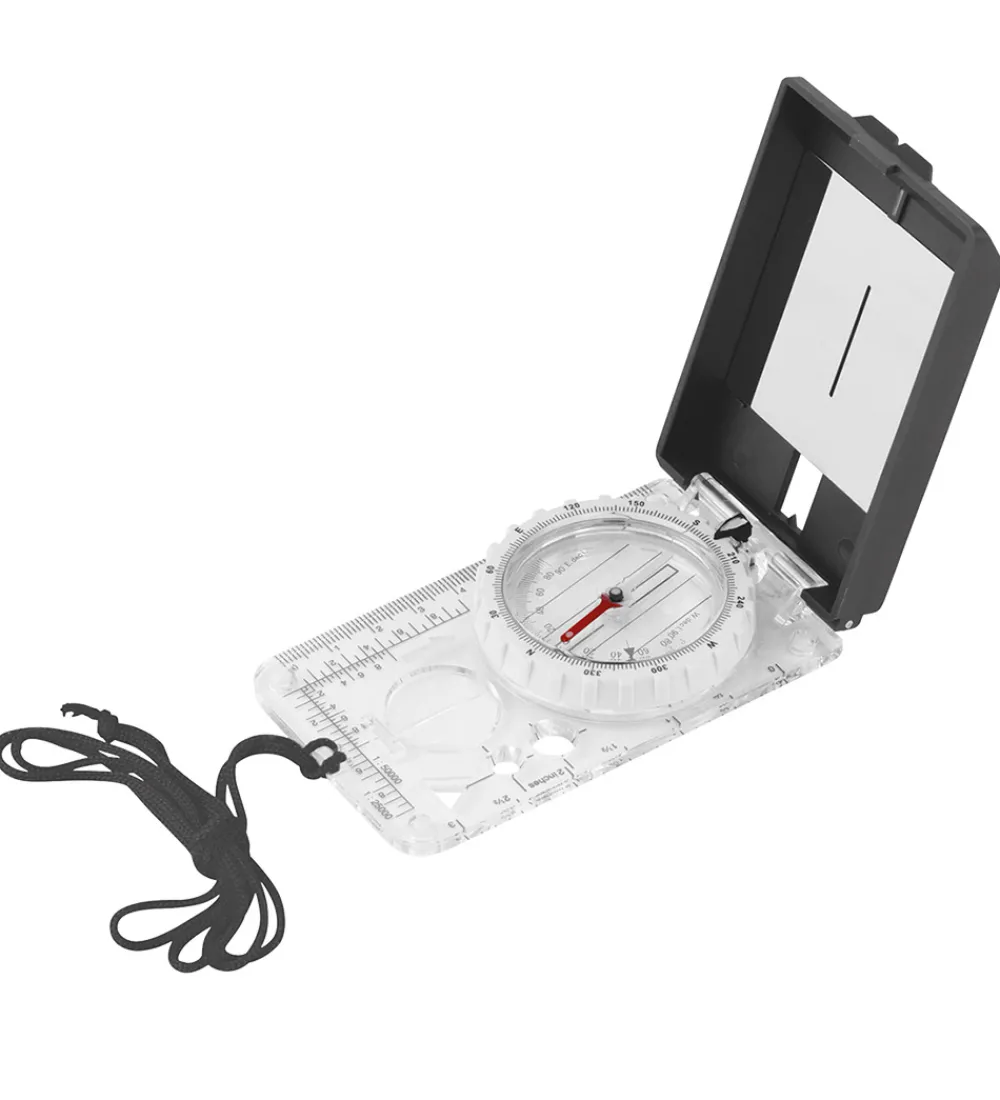 Easy Camp Outdoor|Outdoor*Kortkompas m. Spejl - Sort