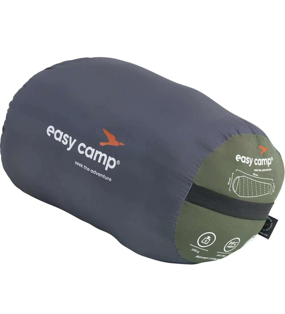 Easy Camp Soveposer|Outdoor*Sovepose - Raven II Mummy - Grøn