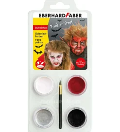 Sminke-Eberhard Faber Ansigtsmaling - 4 Farver - Devil/Dracula