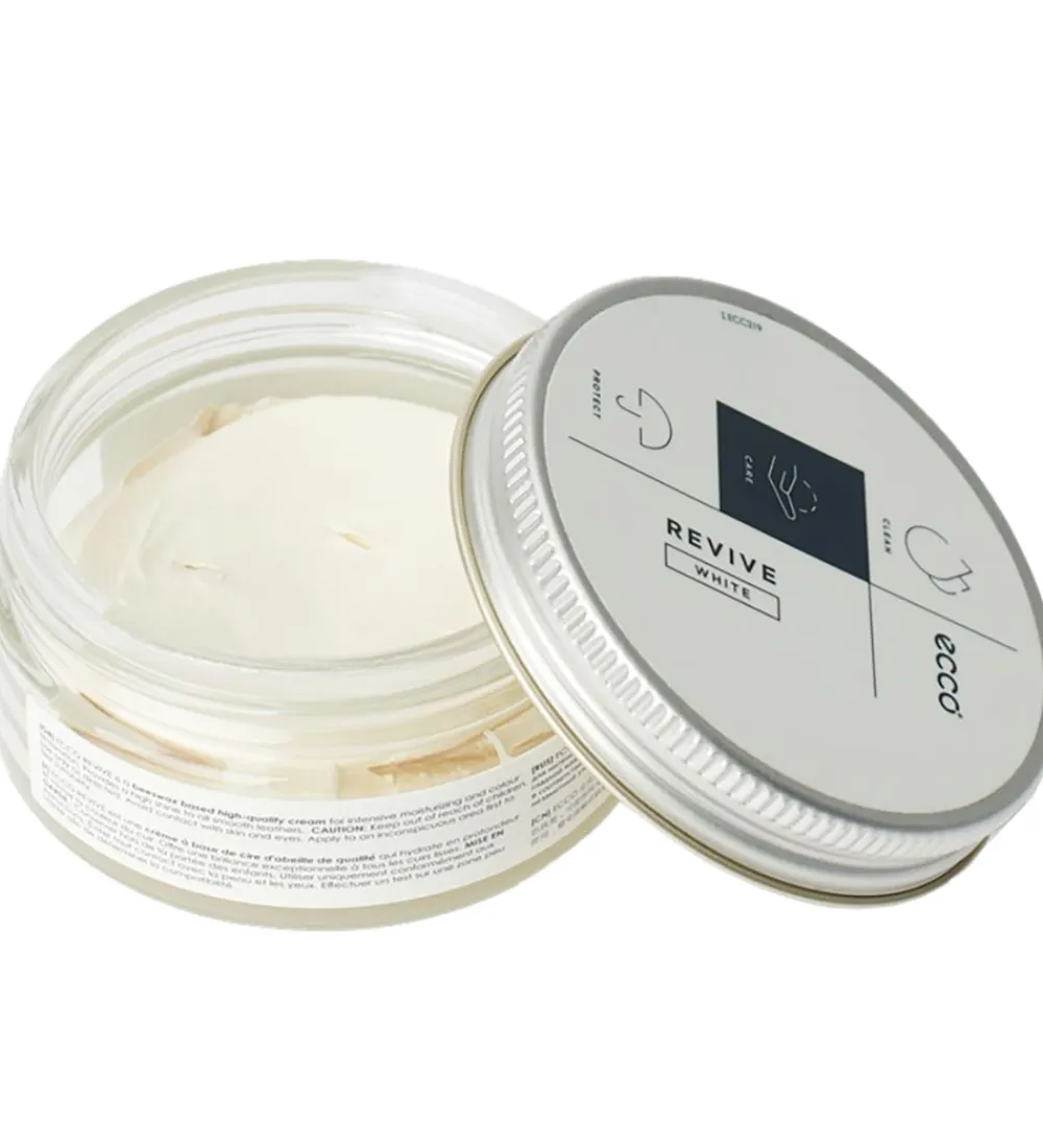 Ecco Plejeprodukter|Skoplejeprodukter*Skopleje - Revive - 50 ml - Hvid