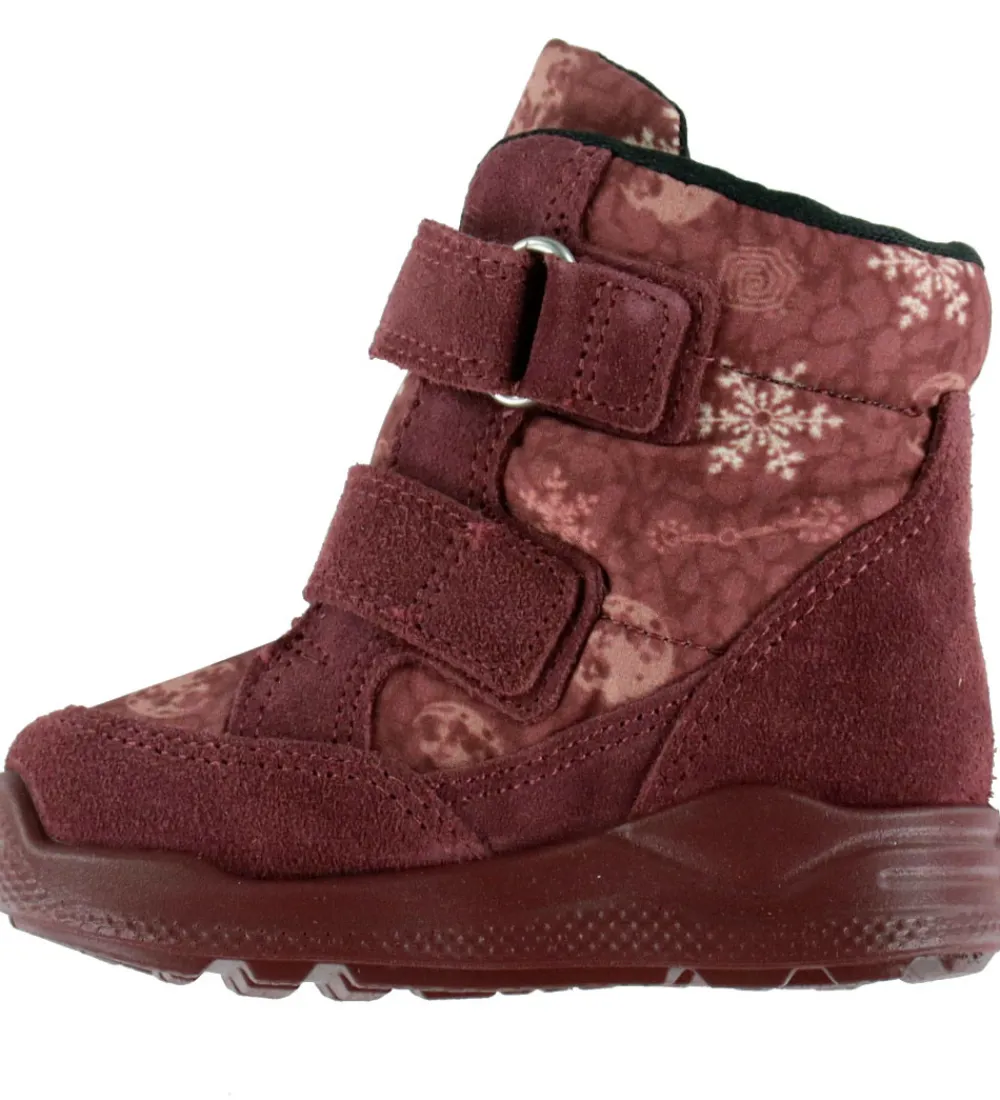 Ecco Vinterstøvler*Vinterstøvler - Tex - Urban Mini I High - Dark Ruby/Snowfla