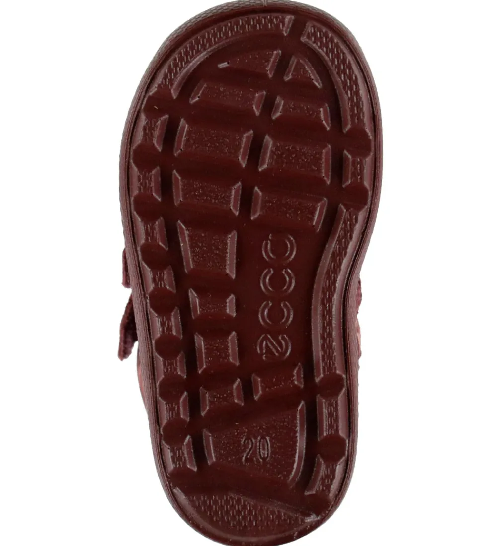 Ecco Vinterstøvler*Vinterstøvler - Tex - Urban Mini I High - Dark Ruby/Snowfla