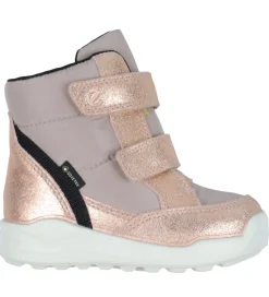 Begyndersko-Ecco Vinterstøvler - Urban Mini - Tex - Rose Dust