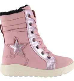 Ecco Vinterstøvler*Vinterstøvler - Urban Snow - Lace Up - Blush/Blush/Blush
