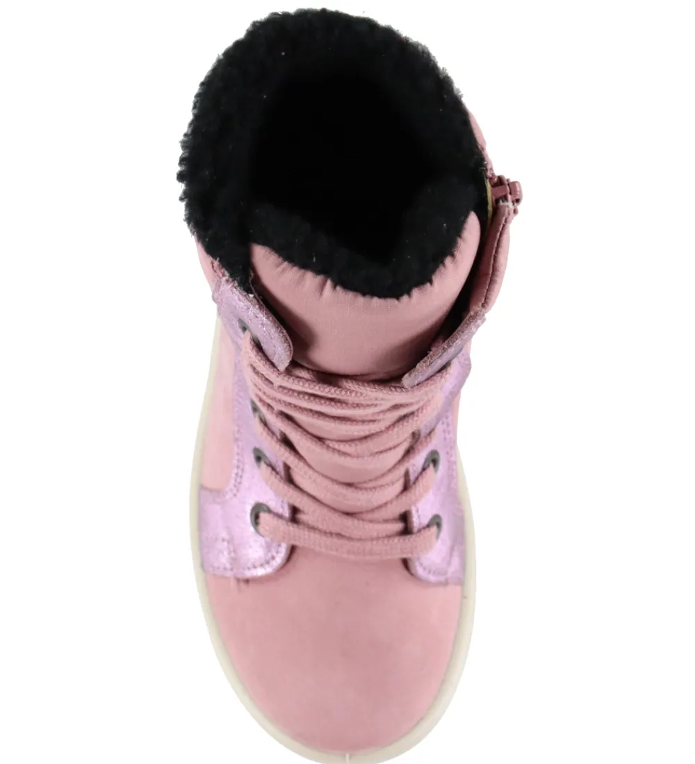 Ecco Vinterstøvler*Vinterstøvler - Urban Snow - Lace Up - Blush/Blush/Blush