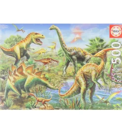 Educa Puslespil*Puslespil - 500 Brikker - Jurassic Playground