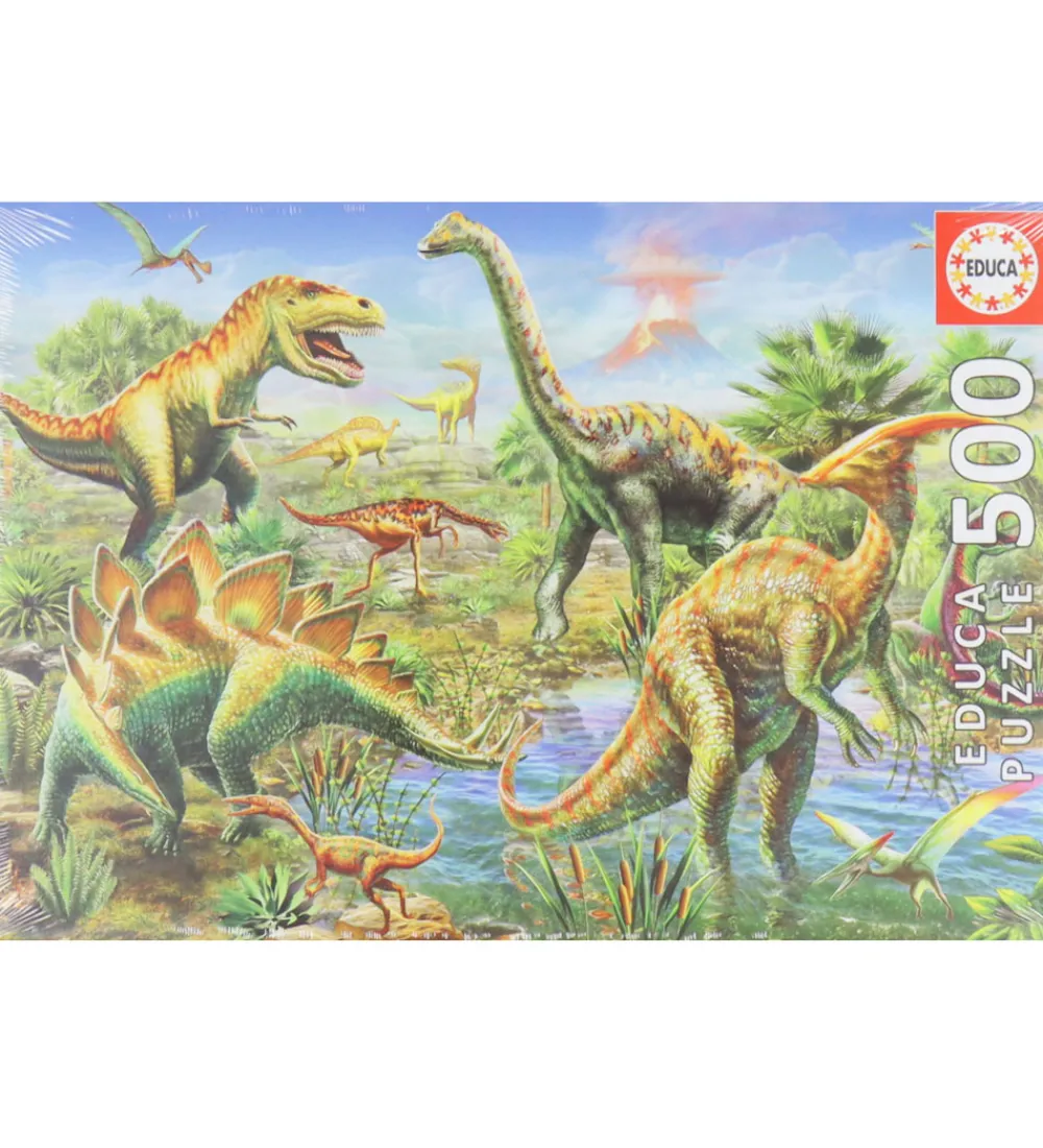 Educa Puslespil*Puslespil - 500 Brikker - Jurassic Playground