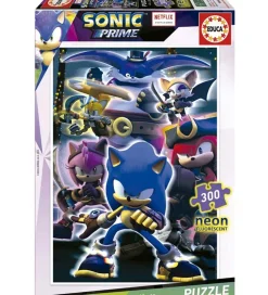 Educa Puslespil*Puslespil - 300 Brikker - Sonic Prime Neon
