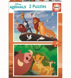 Educa Puslespil*Puslespil - 2x48 Brikker - The Lion King