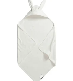 Elodie Details Babyhåndklæde- Og Poncho|Håndklæder*Babyhåndklæde - 80x80 cm - Vanilla White Bunny