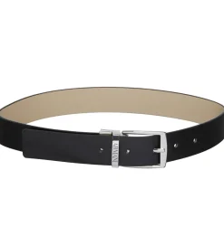 Bælter-Emporio Armani Bælte - Vendbar - Sort/Beige